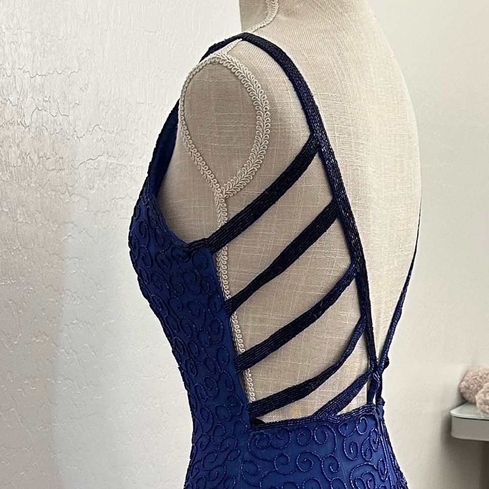 Andretta Donatello Blue Dress - Picture 6 of 9